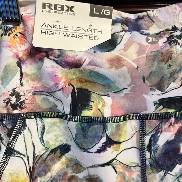 RBX Floral Patterned Leggings - Picture 8 of 10